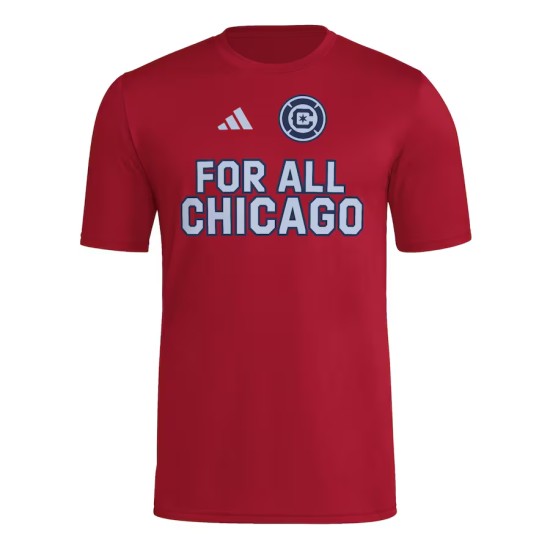 Damen Chicago Fire 2025 Drittes Hook AEROREADY Shirt