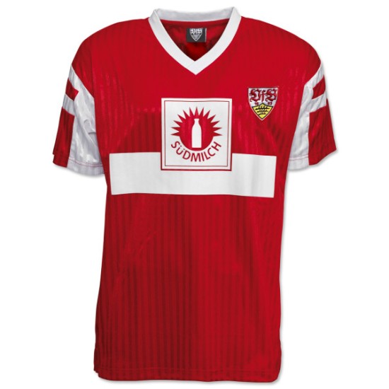 VfB Stuttgart 1992 Dritte Meisterschafts Trikot - Rot