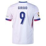 Olivier Giroud #9 Frankreich Auswärtstrikot EURO 2024