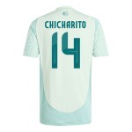Javier Hernandez Chicharito #14 Mexiko Auswärtstrikot Copa America 2024