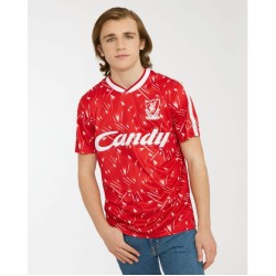 Herren Liverpool 1989/91 Heim Retro Candy Trikot