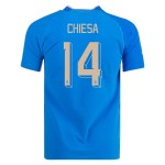 Federico Chiesa #14 Italien Heimtrikot Weltmeisterschaft 2022