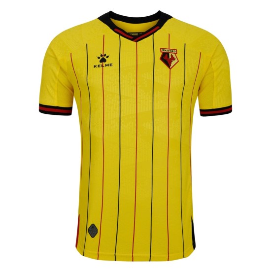 Herren Watford 2024/25 Heim Unmarkiertes Shirt Herren Watford 2024/25 Heim Unmarkiertes Shirt