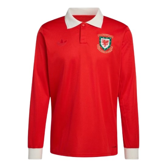 Herren Wales 2025/26 150-jähriges Jubiläum Langarmtrikot Herren Wales 2025/26 150-jähriges Jubiläum Langarmtrikot