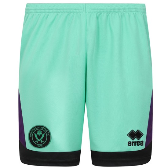 Kinder Sheffield United 2024/25 Auswärtsshorts