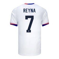 Giovanni Reyna #7 USMNT Heimtrikot Copa America 2024