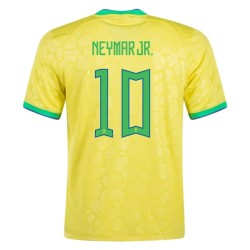 Neymar #10 Brasilien Heimtrikot Weltmeisterschaft 2022