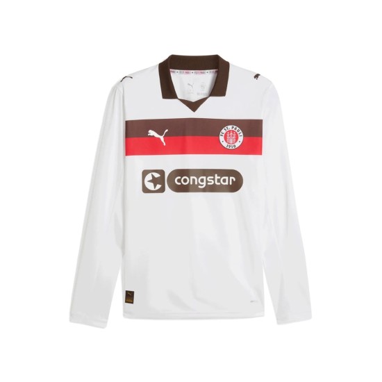 Damen FC St. Pauli 2025/26 Auswärtstrikot Langarm Damen FC St. Pauli 2025/26 Auswärtstrikot Langarm