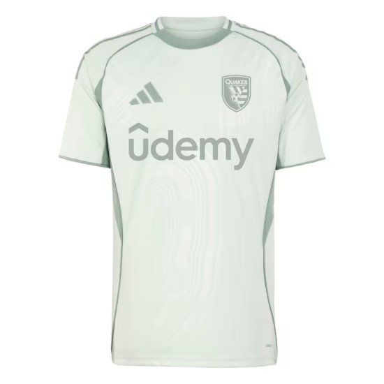 Herren San Jose Earthquakes 2025 Drittes Pre Match Shirt - Grün Herren San Jose Earthquakes 2025 Drittes Pre Match Shirt - Grün