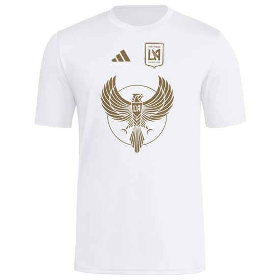 Herren Los Angeles FC 2025 Drittes Hook AEROREADY Shirt - Weiß