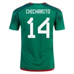 Javier Hernández Chicharito #14 Mexiko Heimtrikot Weltmeisterschaft 2022