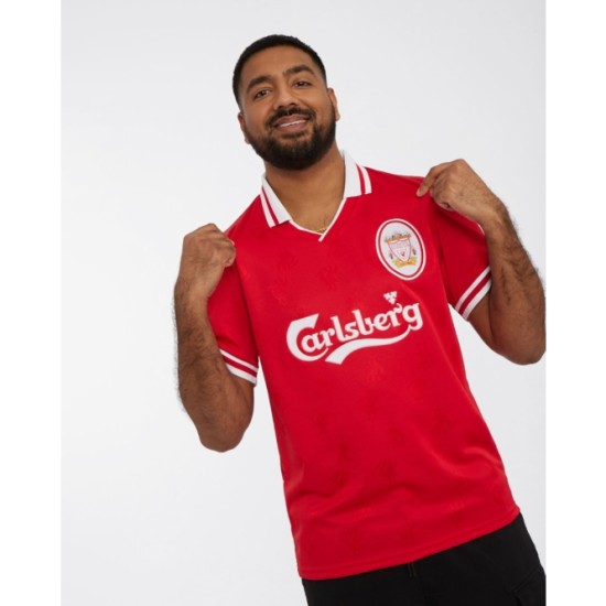 Kinder Liverpool 1996/98 Heim Retro Trikot