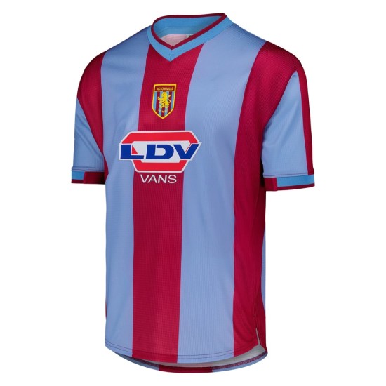 Damen Aston Villa 2000 Heim Retro Trikot