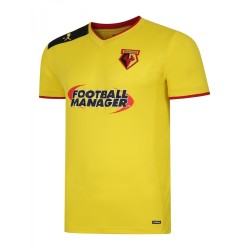Herren Watford 2012/13 Heim Retro Trikot