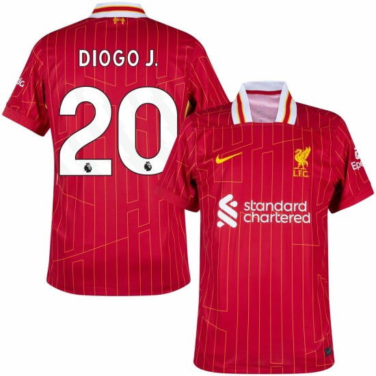 Damen Diogo Jota #20 Liverpool 2024/25 Heimtrikot Damen Diogo Jota #20 Liverpool 2024/25 Heimtrikot
