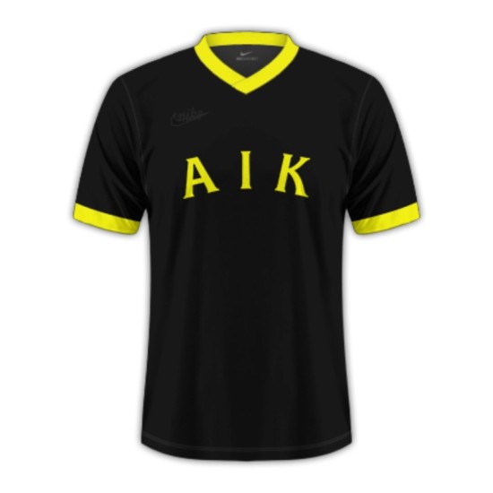 Kinder AIK 2024 Drittes Centenary Trikot