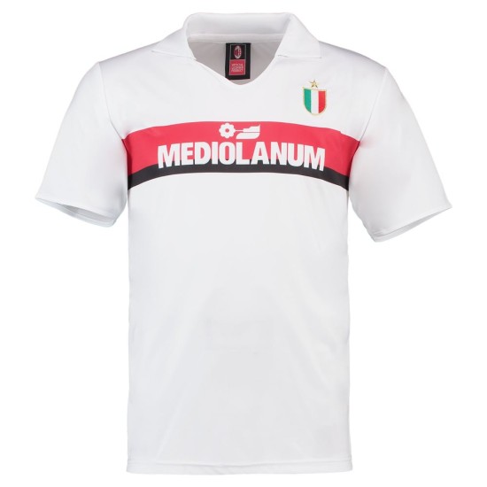 Herren Milan 1988 Auswärts-Retro-Trikot
