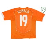 Männer Niederlande 2004/06 Heim Retro Shirt Robben #19