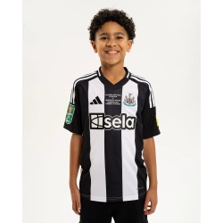 Kinder Newcastle United 2025 Carabao Cup Siegertrikot