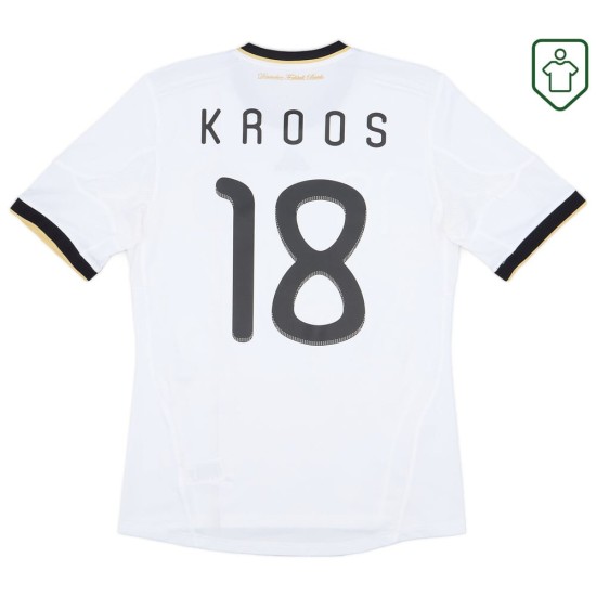 Männer Deutschland 2010/11 Heim Retro Shirt Kroos #18