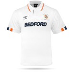Herren Luton Town 1989/90 Heim Retro Trikot
