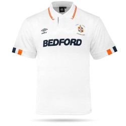 Herren Luton Town 1989/90 Heim Retro Trikot