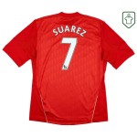 Herren Liverpool 2010/12 Heim Retro Shirt Suarez #7