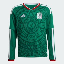 Kinder Mexiko 2026 Heim-Weltmeisterschaft Langarmtrikot