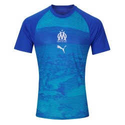Herren Olympique Marseille 2025/26 Dritt-Aufwärmtrikot – Blau