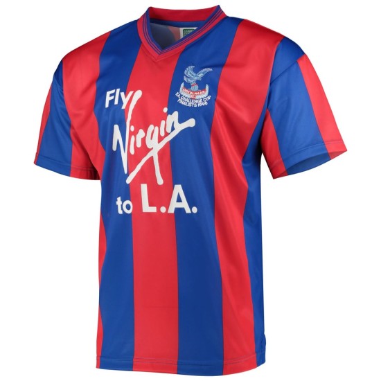 Herren Crystal Palace 1990 FA Cup Finale Bukta Retro Shirt