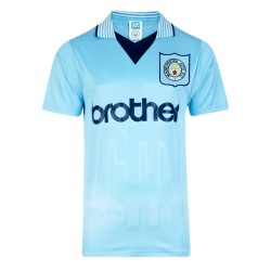 Herren Manchester City 1996 Heim Retro Trikot
