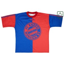 Herren Bayern München 1995/96 Retro-Trikot – Blau Herren Bayern München 1995/96 Retro-Trikot – Blau