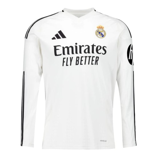 Herren Real Madrid 2024/25 Heim Langarmtrikot