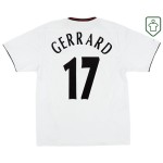 Herren Liverpool 2003/04 Auswärts Retro Shirt Gerrard #17