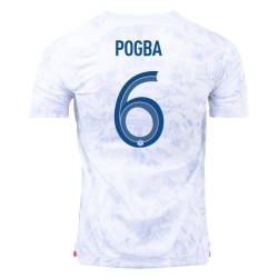 Paul Pogba #6 Frankreich Auswärtstrikot Weltmeisterschaft 2022