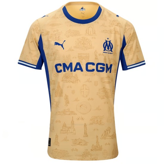 Damen Olympique Marseille 2025/26 Vierttrikot