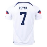 Giovanni Reyna #7 USMNT Heimtrikot Weltmeisterschaft 2022