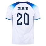 Raheem Sterling #20 England Heimtrikot Weltmeisterschaft 2022 Raheem Sterling #20 England Heimtrikot Weltmeisterschaft 2022
