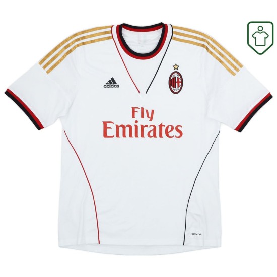 Herren Milan 2013/14 Auswärts-Retro-Trikot