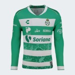 Herren Santos Laguna 2025/26 Langarm-Heimtrikot Herren Santos Laguna 2025/26 Langarm-Heimtrikot