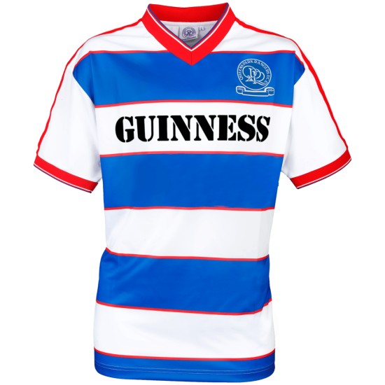 Damen Queens Park Rangers 1985 Retro Guinness Trikot