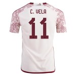 Carlos Vela #11 Mexiko Auswärtstrikot Weltmeisterschaft 2022