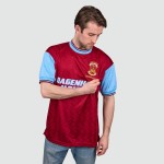Herren West Ham United 1994 Retro Bobby Moore Gedenk Trikot Herren West Ham United 1994 Retro Bobby Moore Gedenk Trikot
