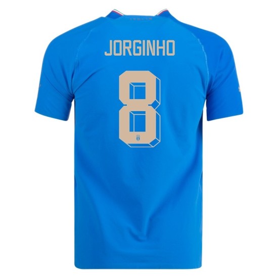 Jorginho #8 Italien Heimtrikot Weltmeisterschaft 2022 Jorginho #8 Italien Heimtrikot Weltmeisterschaft 2022