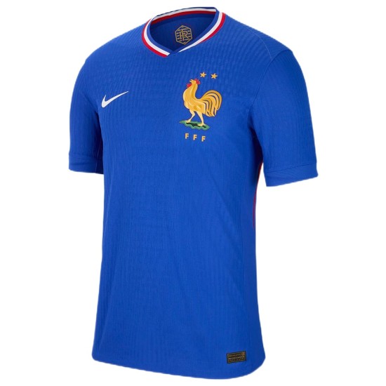 Frankreich Spielerversion Heimtrikot EURO 2024