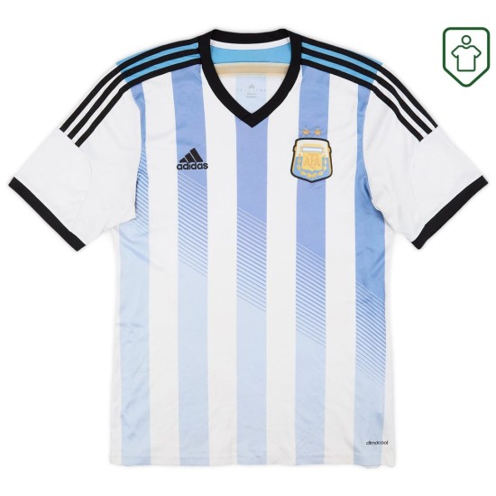Männer Argentinien 2013/15 Heim Retro Shirt - Lila Männer Argentinien 2013/15 Heim Retro Shirt - Lila