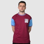 Herren West Ham United 1966 Heim Retro Trikot Nr. 6