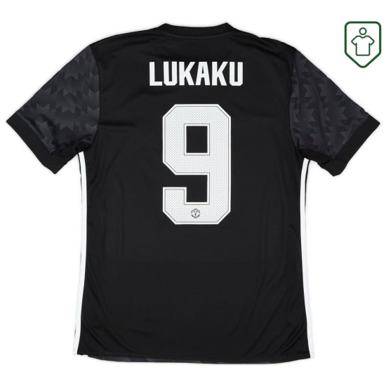 Herren Manchester United 2017/18 Auswärts Retro Shirt Lukaku #9