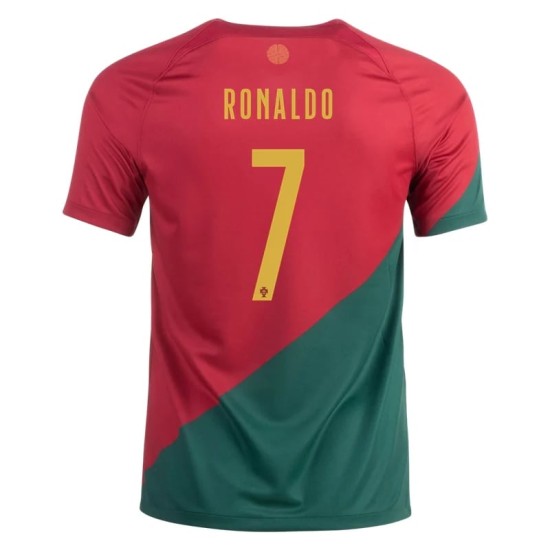 Cristiano Ronaldo #7 Portugal Heimtrikot Weltmeisterschaft 2022 Cristiano Ronaldo #7 Portugal Heimtrikot Weltmeisterschaft 2022
