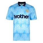 Damen Manchester City 1989 Heim Retro Trikot